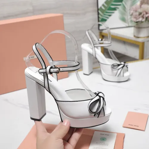 Replica MIU MIU Sandal For Women #1432743 $118.00 USD for Wholesale