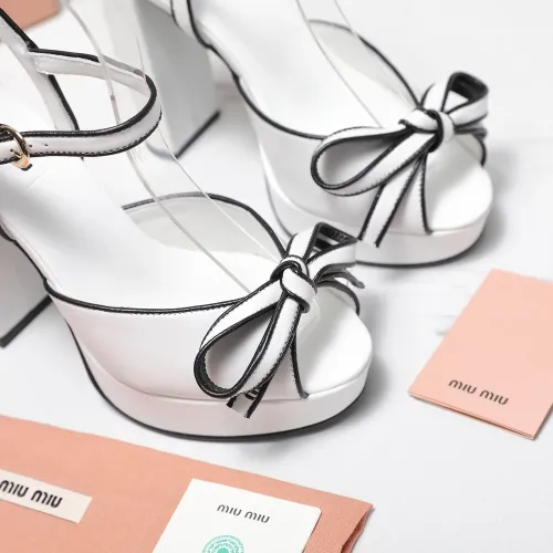 Replica MIU MIU Sandal For Women #1432743 $118.00 USD for Wholesale