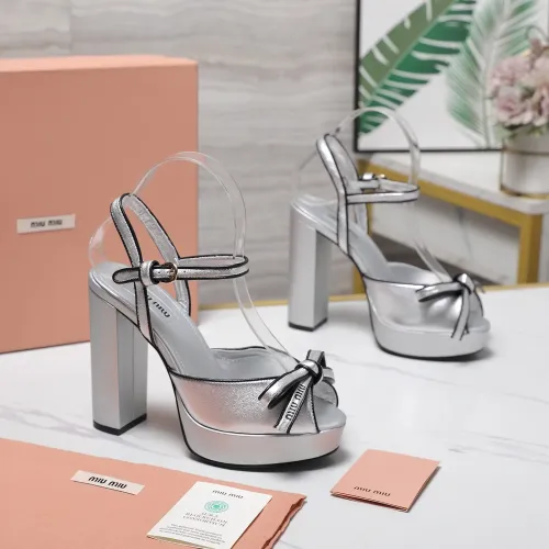 Replica MIU MIU Sandal For Women #1432744 $118.00 USD for Wholesale