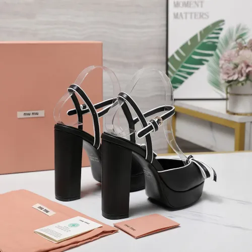 Replica MIU MIU Sandal For Women #1432746 $118.00 USD for Wholesale