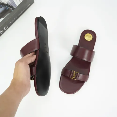 Replica Yves Saint Laurent YSL Slippers For Women #1432764 $88.00 USD for Wholesale
