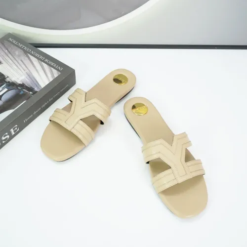 Replica Yves Saint Laurent YSL Slippers For Women #1432767 $96.00 USD for Wholesale
