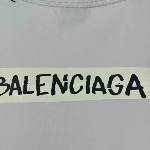 Replica Balenciaga T-Shirts Short Sleeved For Unisex #1432777 $48.00 USD for Wholesale