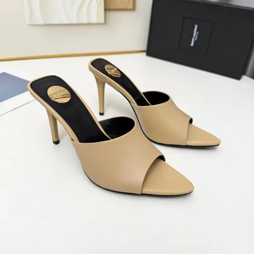 Replica Yves Saint Laurent YSL Slippers For Women #1432778 $88.00 USD for Wholesale