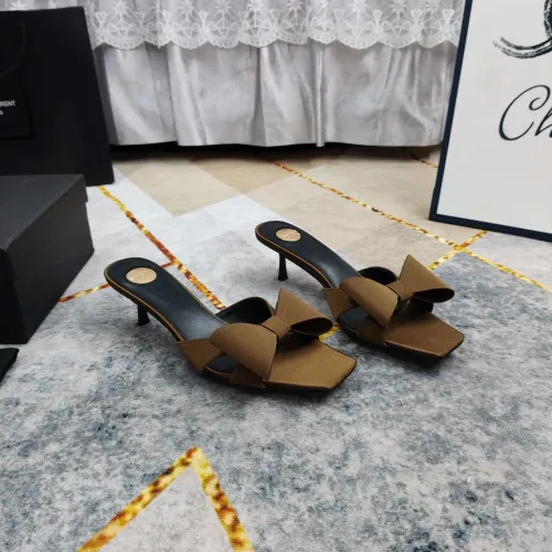 Replica Yves Saint Laurent YSL Slippers For Women #1432805 $112.00 USD for Wholesale
