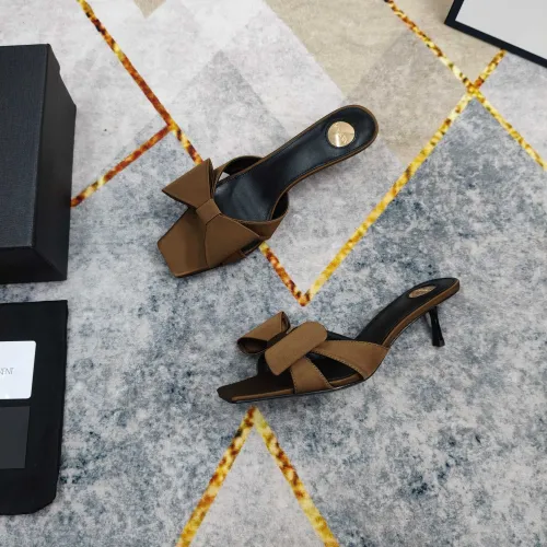 Replica Yves Saint Laurent YSL Slippers For Women #1432805 $112.00 USD for Wholesale