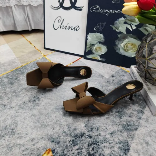 Replica Yves Saint Laurent YSL Slippers For Women #1432805 $112.00 USD for Wholesale