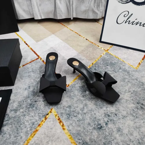 Replica Yves Saint Laurent YSL Slippers For Women #1432807 $112.00 USD for Wholesale