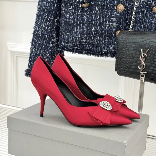 Cheap Balenciaga High-Heeled Shoes For Women #1432824, $$112.00 USD On Balenciaga High-Heeled Shoes