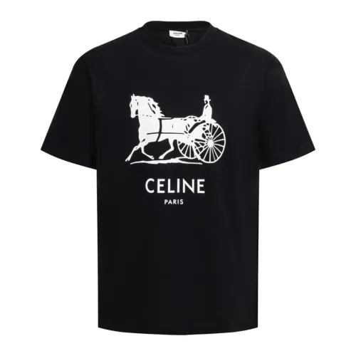 Cheap Celine T-Shirts Short Sleeved For Unisex #1432828, $$52.00 USD On Celine T-Shirts