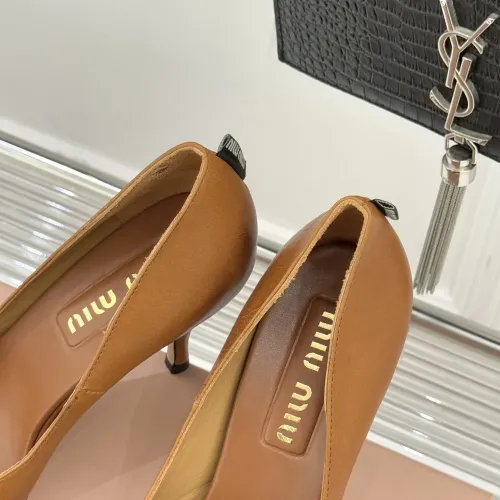 Replica MIU MIU High-Heeled Shoes For Women #1432833 $112.00 USD for Wholesale