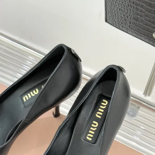 Replica MIU MIU High-Heeled Shoes For Women #1432835 $112.00 USD for Wholesale