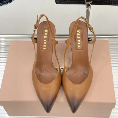 Replica MIU MIU Sandal For Women #1432838 $112.00 USD for Wholesale