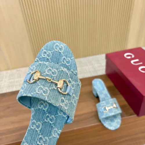 Replica Gucci Slippers For Women #1432854 $88.00 USD for Wholesale