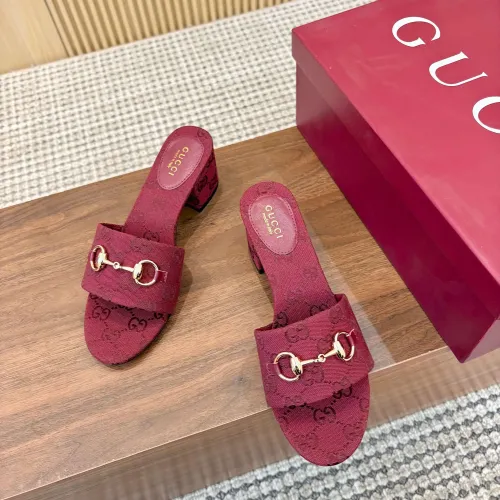 Replica Gucci Slippers For Women #1432856 $88.00 USD for Wholesale