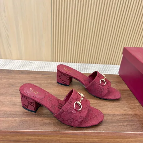 Replica Gucci Slippers For Women #1432856 $88.00 USD for Wholesale