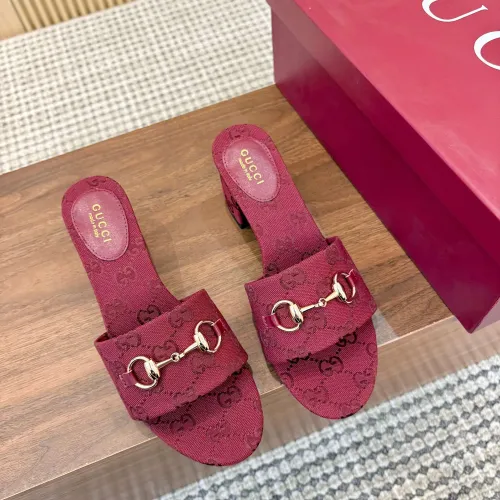 Replica Gucci Slippers For Women #1432856 $88.00 USD for Wholesale