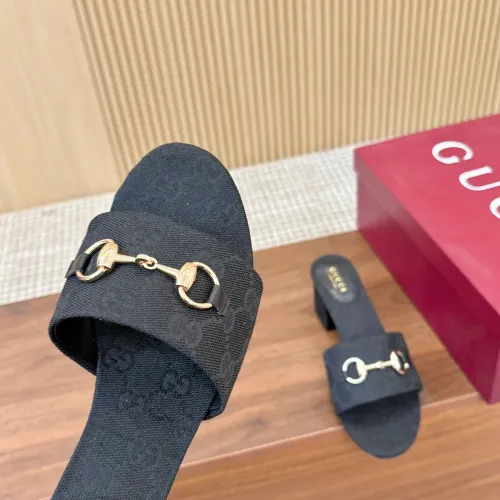 Replica Gucci Slippers For Women #1432858 $88.00 USD for Wholesale