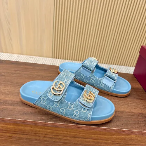 Replica Gucci Slippers For Women #1432864 $92.00 USD for Wholesale