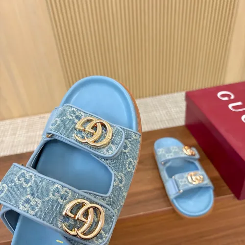 Replica Gucci Slippers For Women #1432864 $92.00 USD for Wholesale