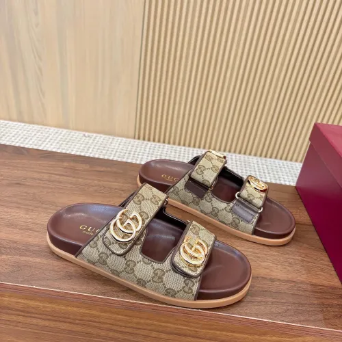 Replica Gucci Slippers For Women #1432865 $92.00 USD for Wholesale