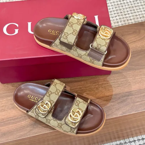 Replica Gucci Slippers For Women #1432865 $92.00 USD for Wholesale