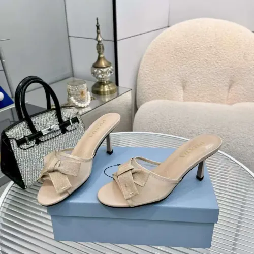 Replica Prada Slippers For Women #1432869 $80.00 USD for Wholesale