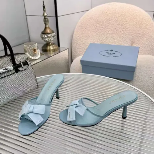 Replica Prada Slippers For Women #1432871 $80.00 USD for Wholesale