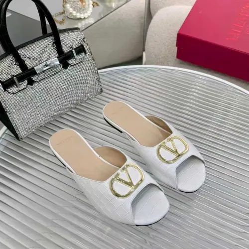 Replica Valentino Slippers For Women #1432873 $85.00 USD for Wholesale