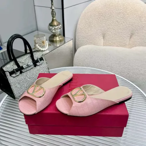 Replica Valentino Slippers For Women #1432875 $85.00 USD for Wholesale