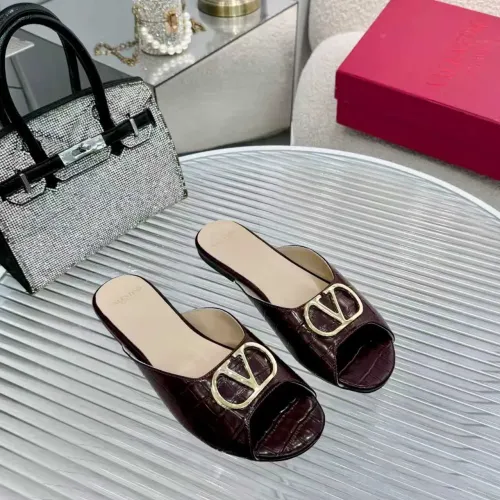 Replica Valentino Slippers For Women #1432876 $85.00 USD for Wholesale