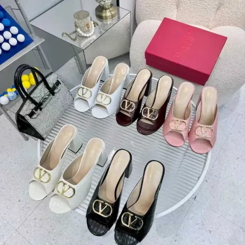 Replica Valentino Slippers For Women #1432879 $92.00 USD for Wholesale