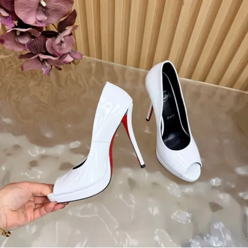Replica Christian Louboutin High-heeled shoes For Women #1432937 $122.00 USD for Wholesale