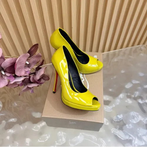 Cheap Christian Louboutin High-heeled shoes For Women #1432939, $$122.00 USD On Christian Louboutin High-heeled shoes