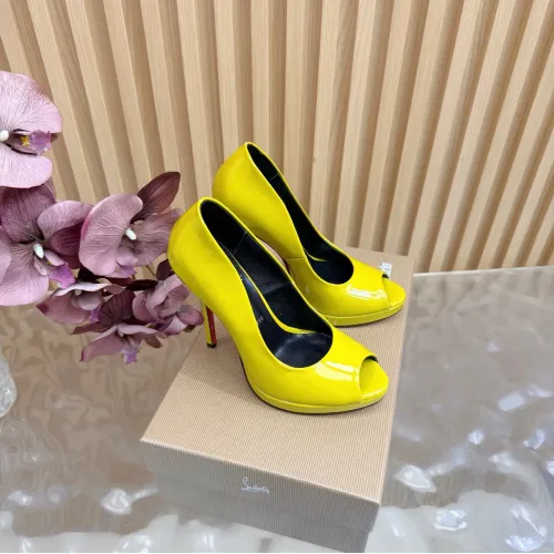 Replica Christian Louboutin High-heeled shoes For Women #1432939 $122.00 USD for Wholesale