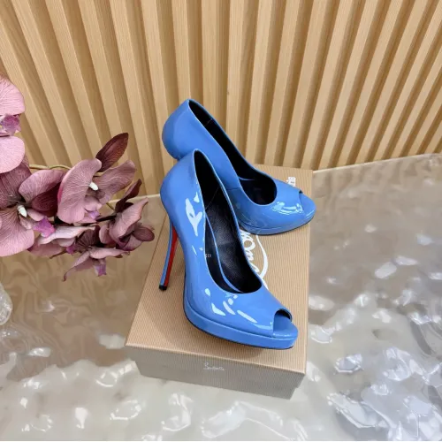 Cheap Christian Louboutin High-heeled shoes For Women #1432941, $$122.00 USD On Christian Louboutin High-heeled shoes