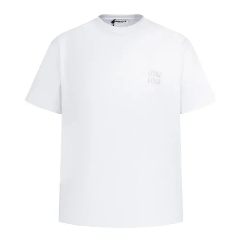 Cheap MIU MIU T-Shirts Short Sleeved For Unisex #1433002, $$52.00 USD On MIU MIU T-Shirts