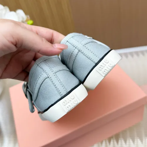 Replica MIU MIU Flat Shoes For Women #1433018 $76.00 USD for Wholesale