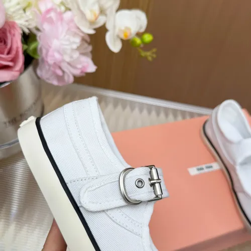 Replica MIU MIU Flat Shoes For Women #1433019 $76.00 USD for Wholesale