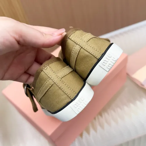 Replica MIU MIU Flat Shoes For Women #1433022 $76.00 USD for Wholesale