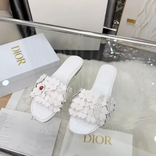 Replica Christian Dior Slippers For Women #1433033 $98.00 USD for Wholesale