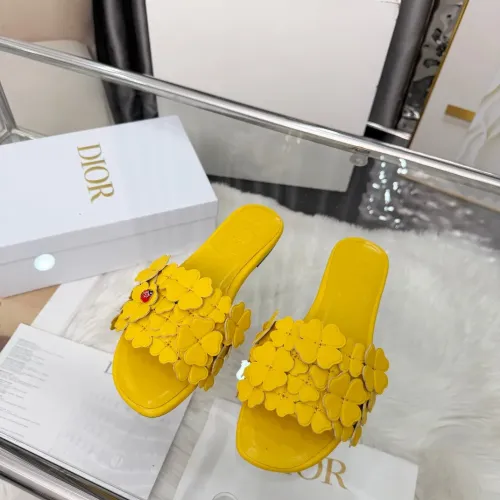 Replica Christian Dior Slippers For Women #1433035 $98.00 USD for Wholesale