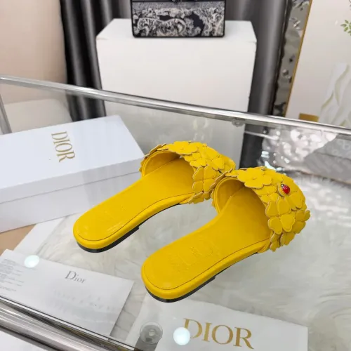 Replica Christian Dior Slippers For Women #1433035 $98.00 USD for Wholesale