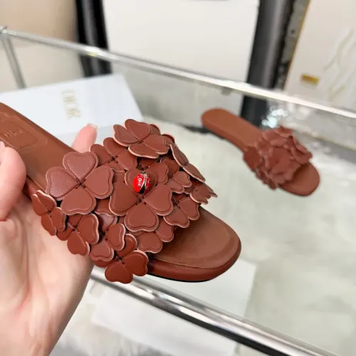 Replica Christian Dior Slippers For Women #1433036 $98.00 USD for Wholesale