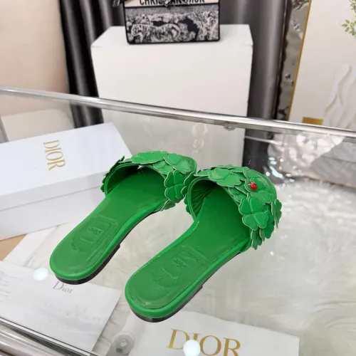 Replica Christian Dior Slippers For Women #1433037 $98.00 USD for Wholesale