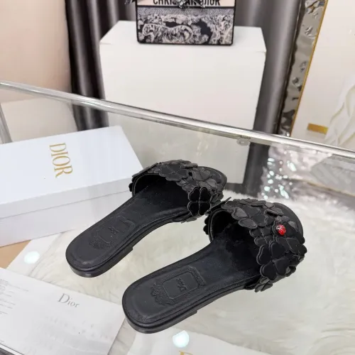Replica Christian Dior Slippers For Women #1433038 $98.00 USD for Wholesale