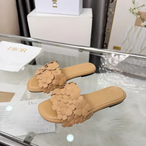 Replica Christian Dior Slippers For Women #1433040 $98.00 USD for Wholesale
