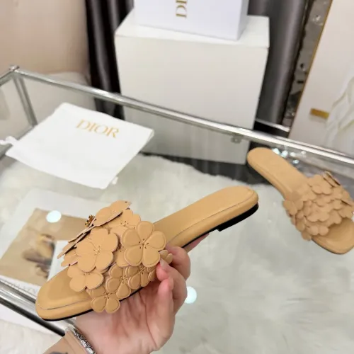 Replica Christian Dior Slippers For Women #1433040 $98.00 USD for Wholesale