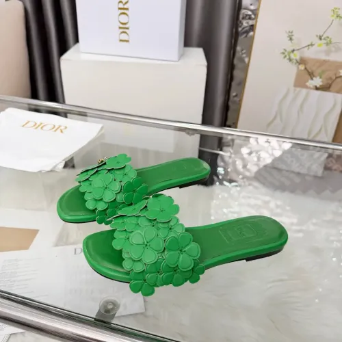Replica Christian Dior Slippers For Women #1433044 $98.00 USD for Wholesale