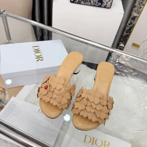 Replica Christian Dior Slippers For Women #1433047 $100.00 USD for Wholesale